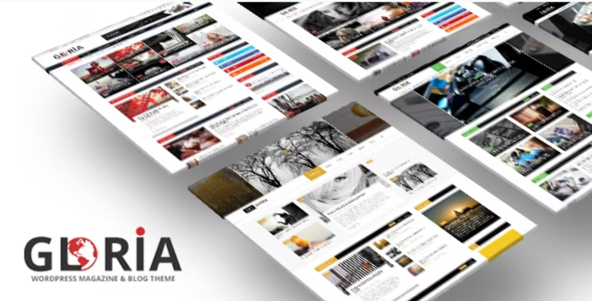 Gloria - Responsive eCommerce News Magazine Newspaper WordPress Theme