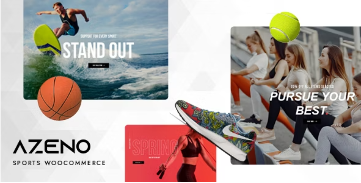 Azeno – Sport Store WooCommerce Theme