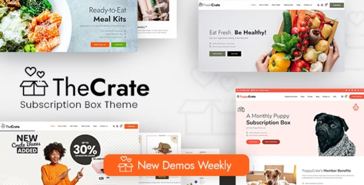 TheCrate - WooCommerce Subscription Box Theme