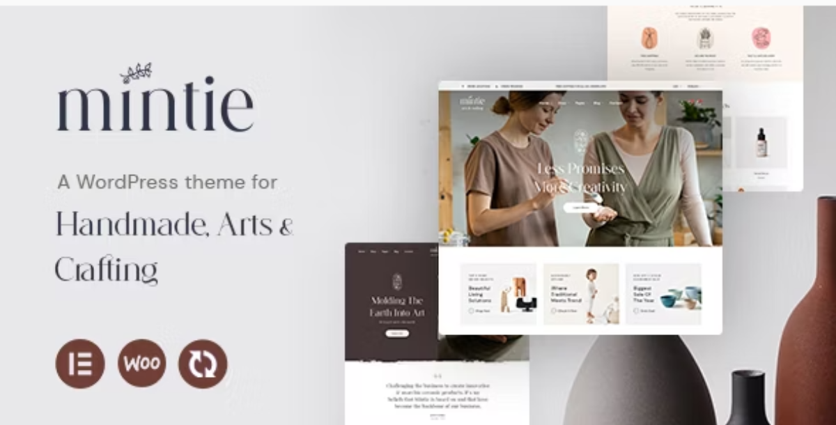 Mintie - Arts & Crafts WooCommerce Theme