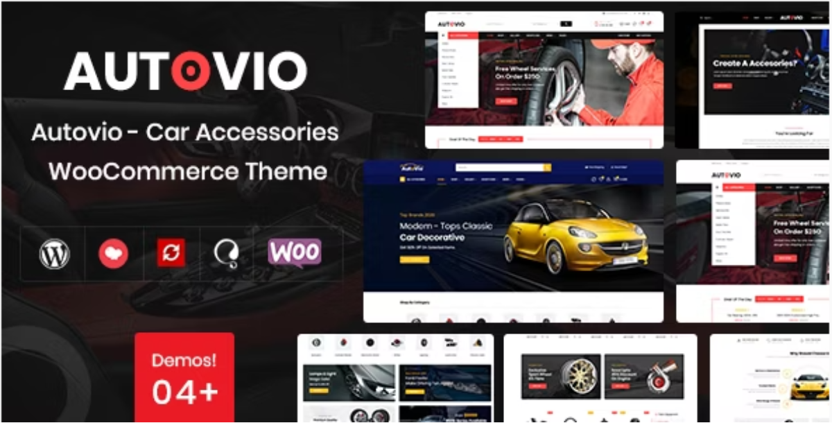 Autovio - Car Accessories WooCommerce Theme