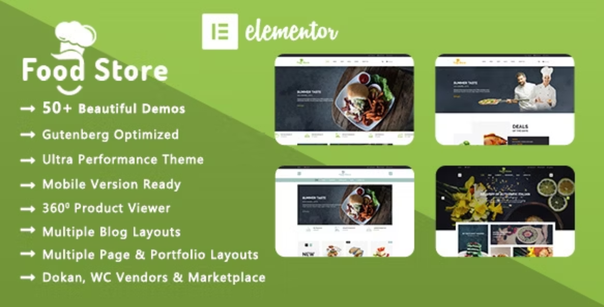 Food Store | Organic & Restaurant WooCommerce WordPress Theme