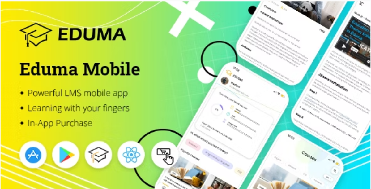 Eduma Mobile - React Native LMS Mobile App for iOS & Android