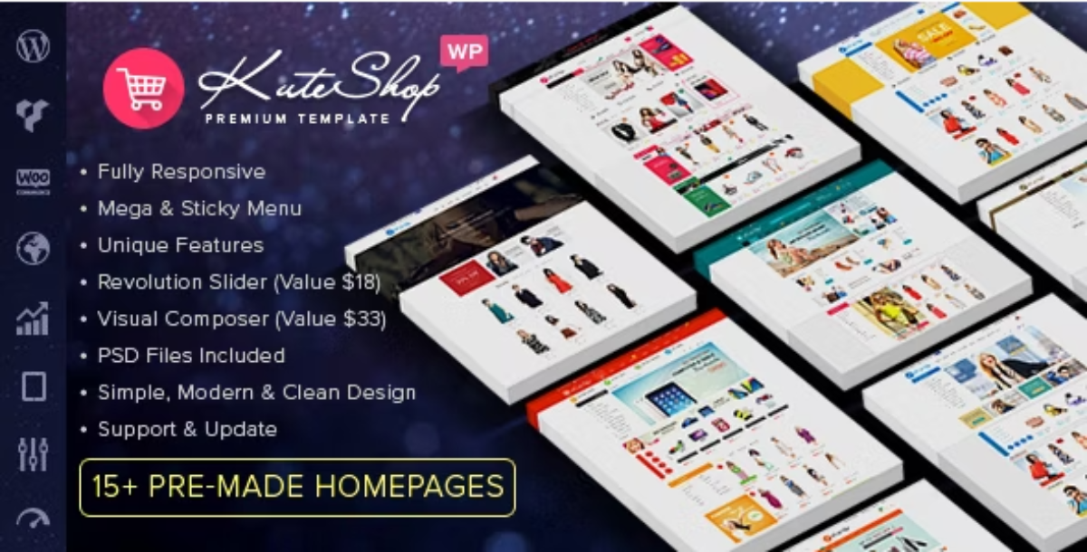 KuteShop - Fashion, Electronics & Marketplace Elementor WooCommerce Theme (RTL Supported)