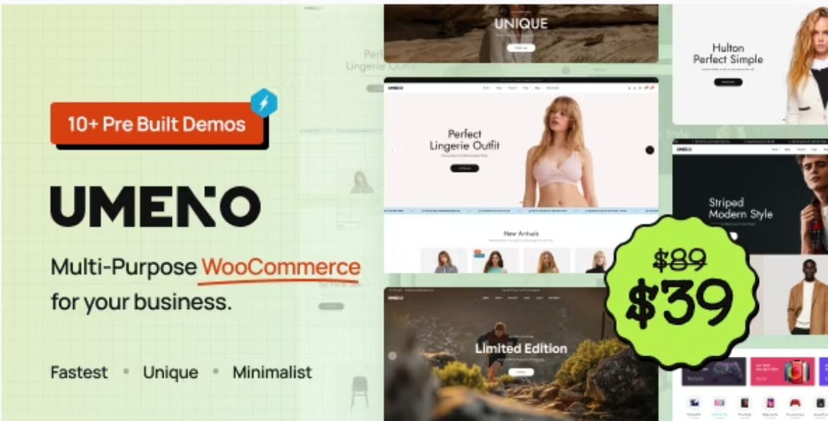 Umeno - Multipurpose WooCommerce Theme