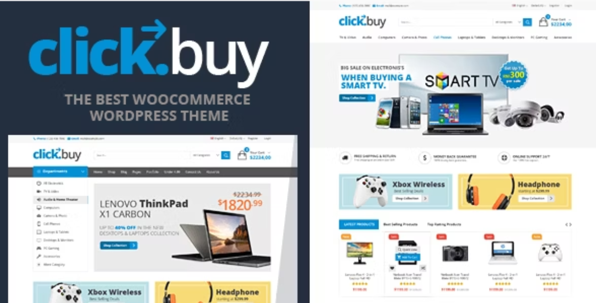 Clickbuy - WooCommerce Responsive Digital Theme