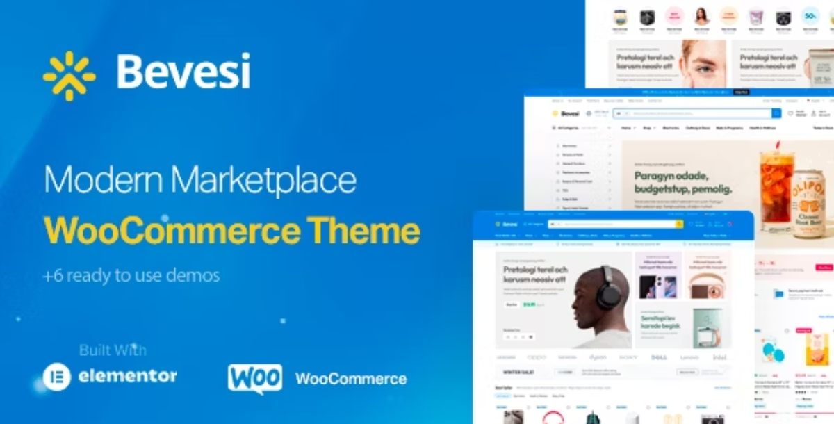 Bevesi - Multi-Vendor and Marketplace WooCommerce Theme