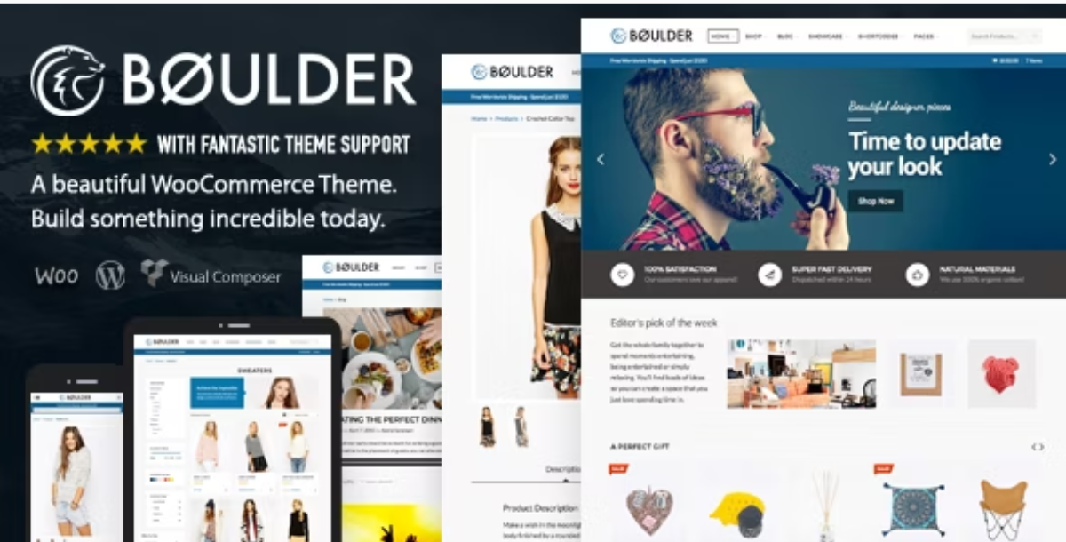 Boulder - Multi-Purpose WooCommerce Theme