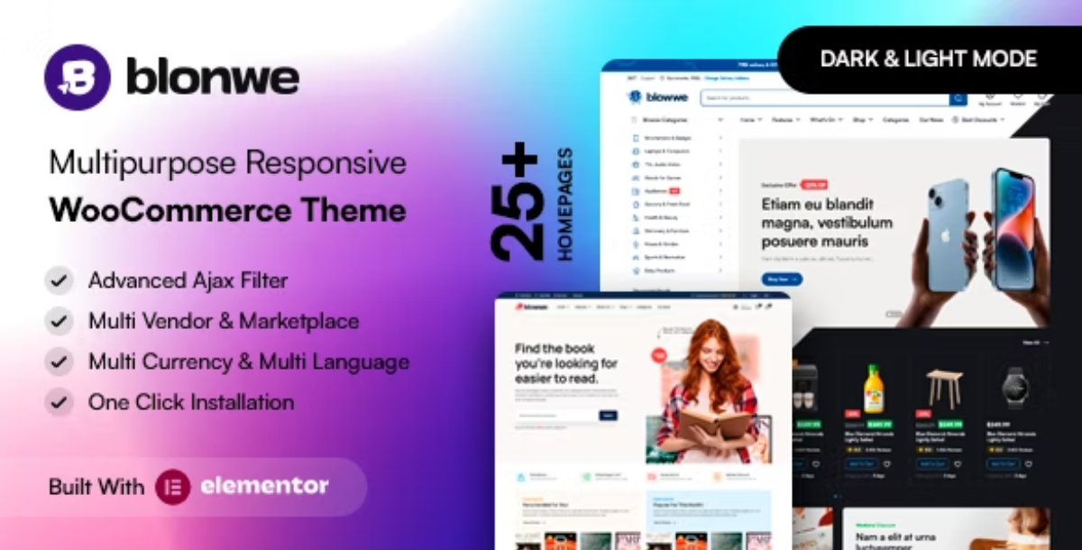 Blonwe - Multipurpose WooCommerce Theme