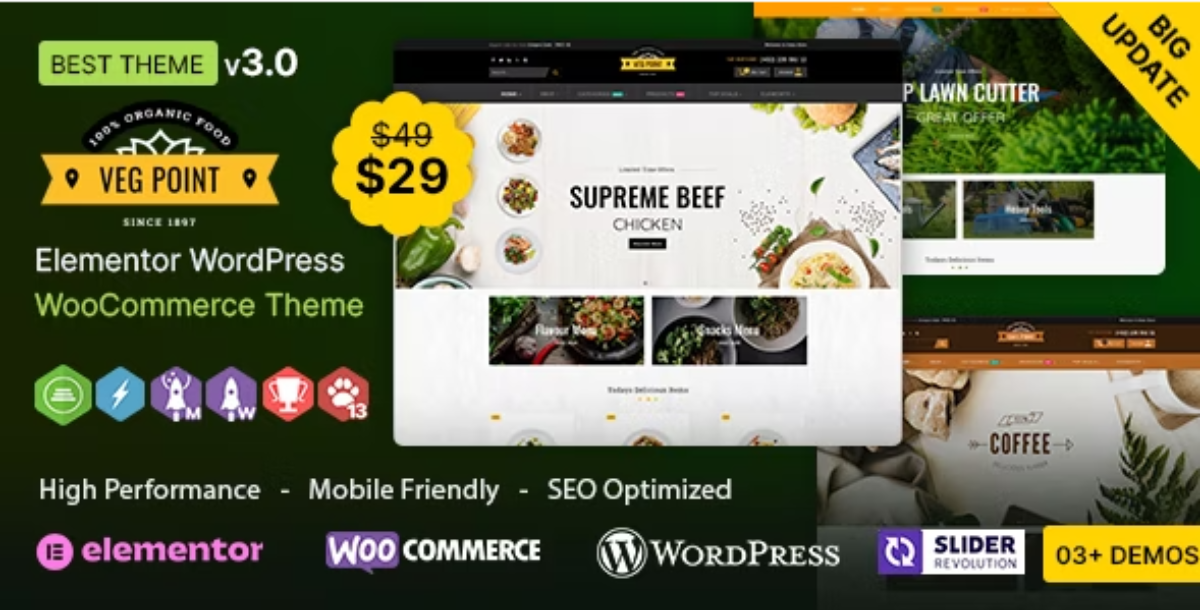 Veg Point WP - Multipurpose WooCommerce Theme