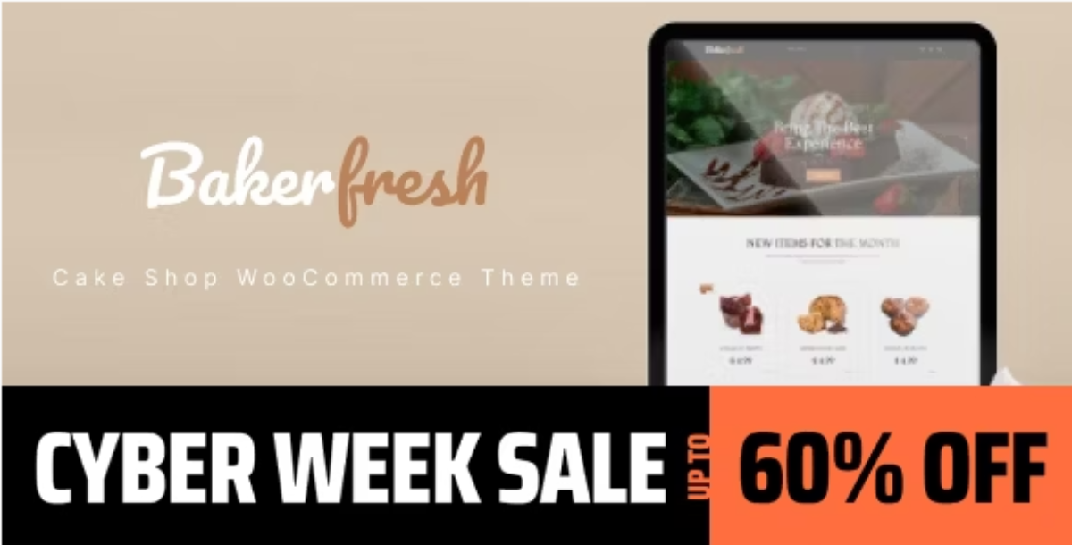 Bakerfresh - Cake Shop WooCommerce Theme