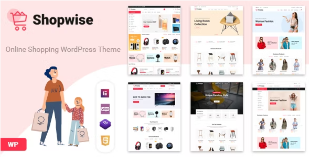 Shopwise - Fashion Store WooCommerce Theme