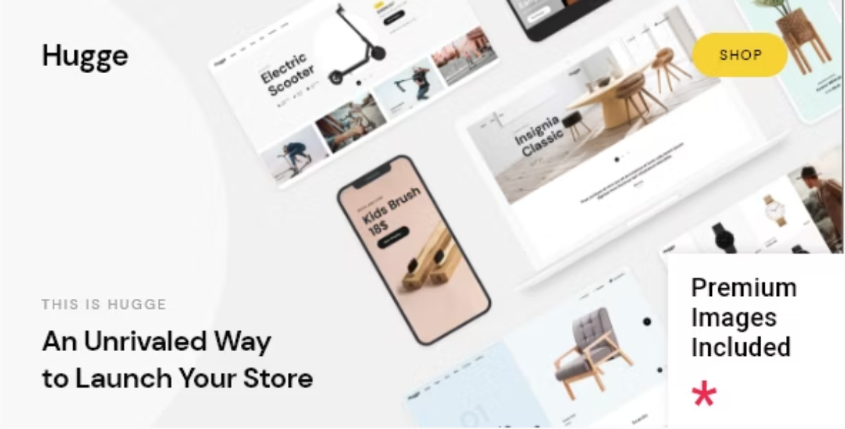 Hugge - Elementor WooCommerce Theme