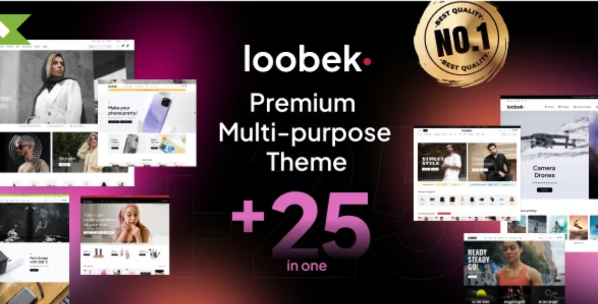 Loobek - Elementor Multipurpose WooCommerce Theme