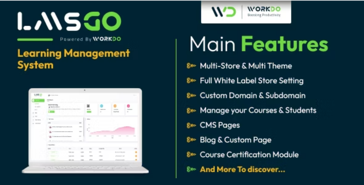 LMSGo - Learning Management System