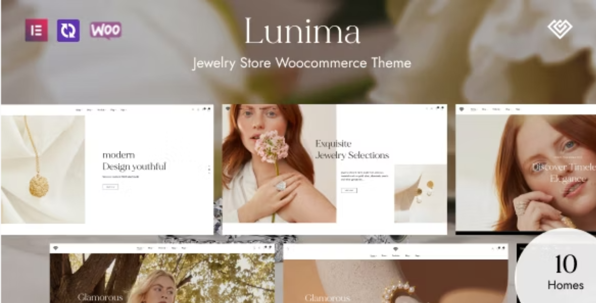 Lunima – Jewelry Store WooCommerce Theme