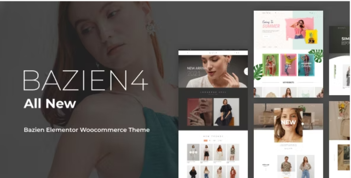 Bazien - Elementor WooCommerce Theme