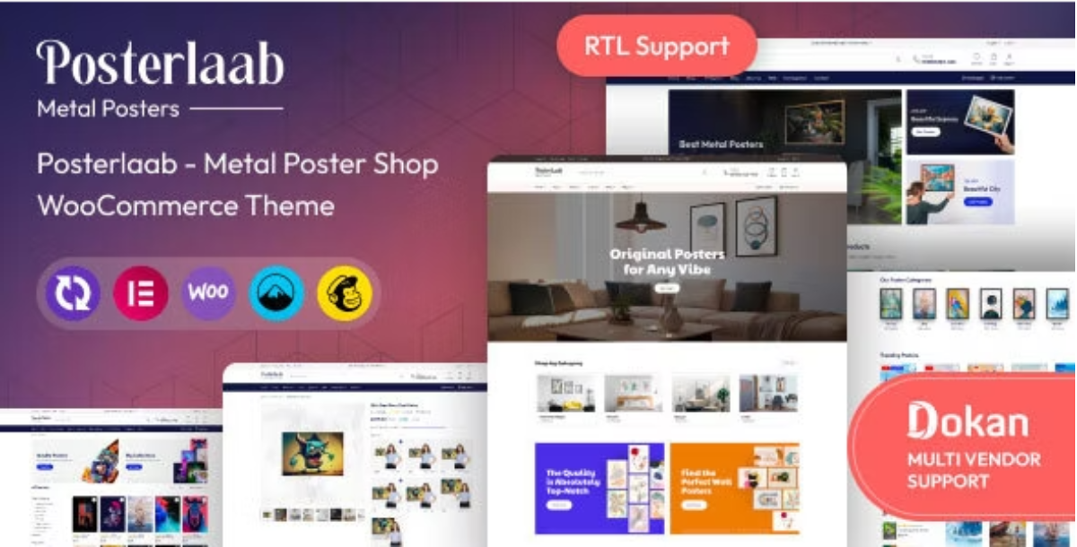 Posterlaab - Poster Selling WooCommerce Theme