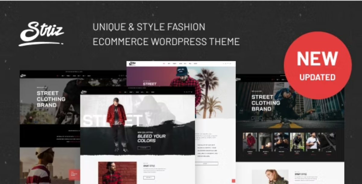 Striz - Fashion Ecommerce WordPress Theme