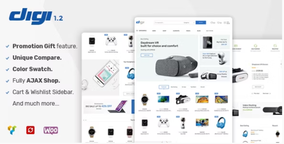 Digi - Electronics Store WooCommerce Theme