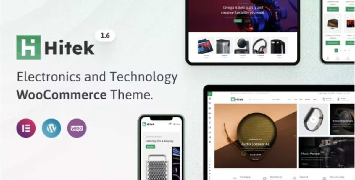 Hitek - Electronics WooCommerce Theme