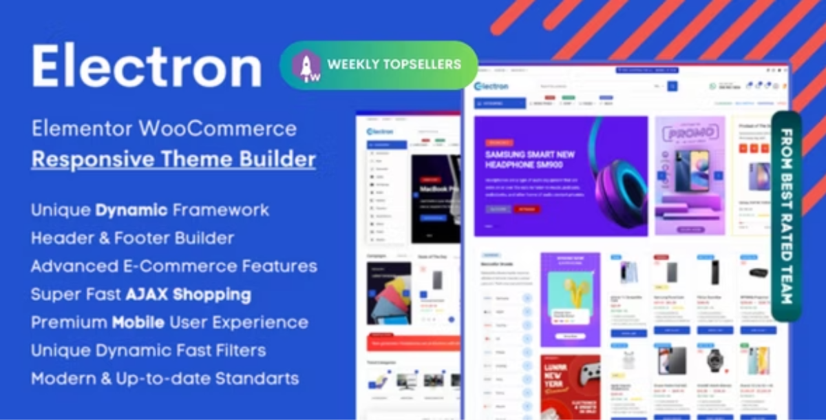 Electron - Elementor Electronics Store WooCommerce Theme