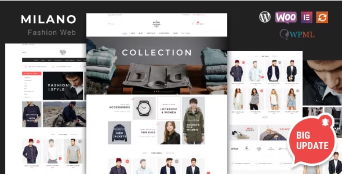 Milano - Awesome Fashion Responsive WooCommerce Theme