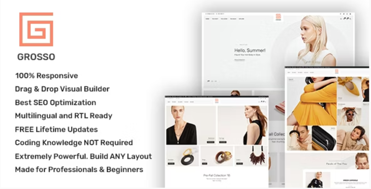 Grosso - Modern WooCommerce theme for the Fashion Industry