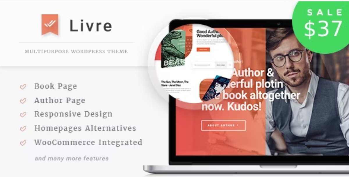 Livre - WooCommerce Theme For Book Store