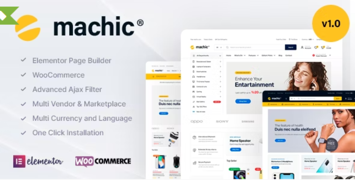 Machic - Electronics Store WooCommerce Theme