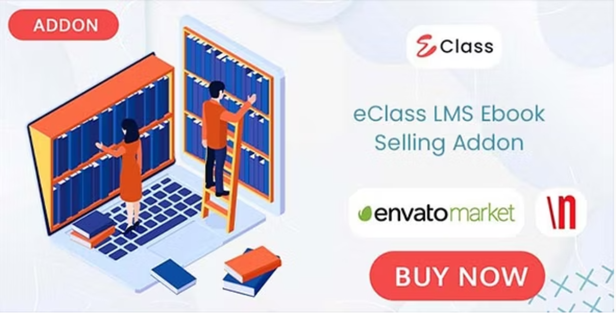 eClass LMS Ebook Selling Addon