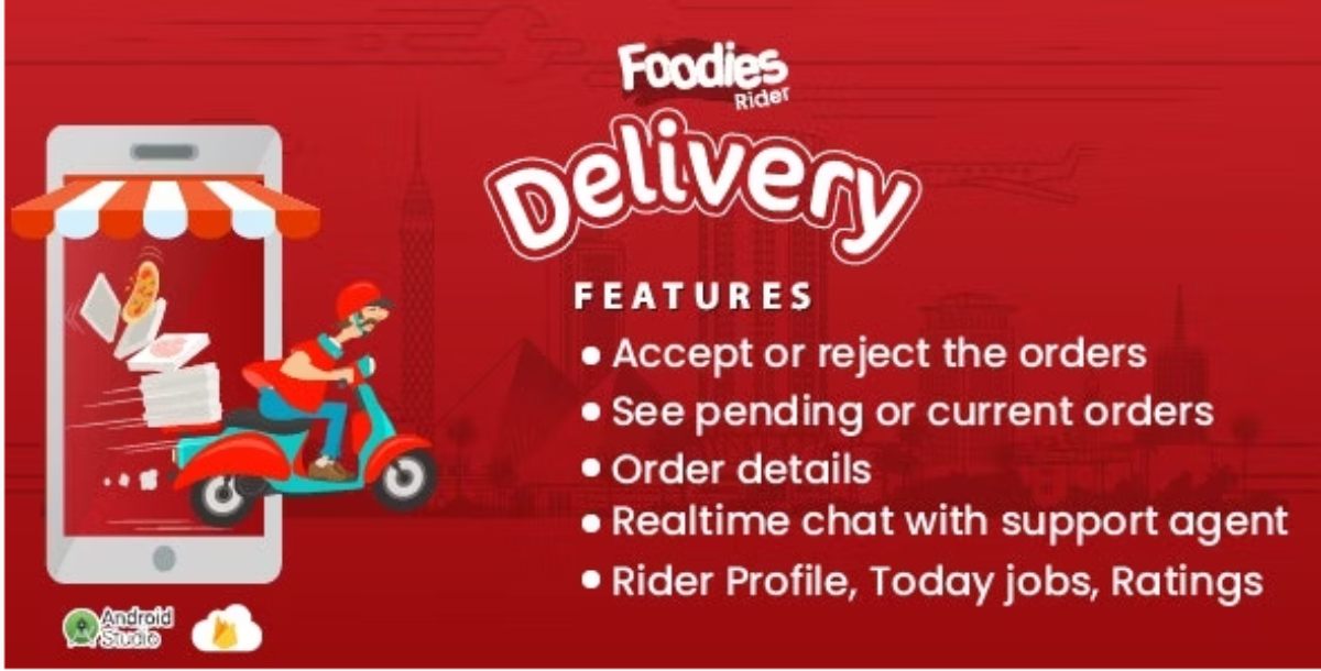 Foodies - IOS Delivery Boy Mobile App v1.0