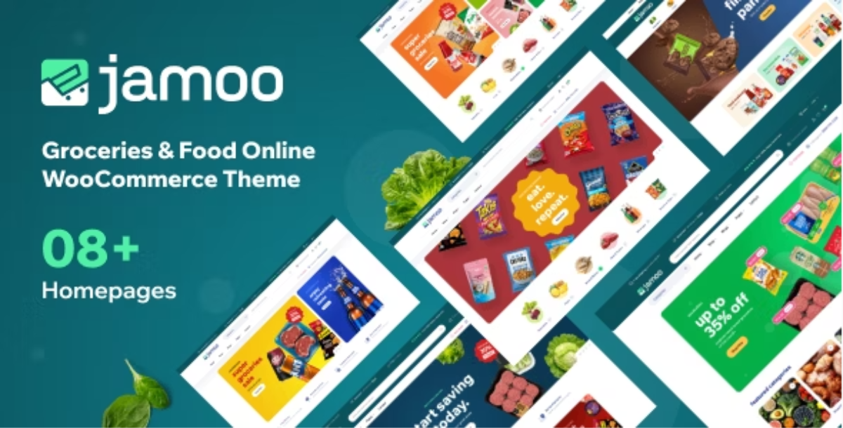 Jamoo - Groceries & Food Online WooCommerce Theme