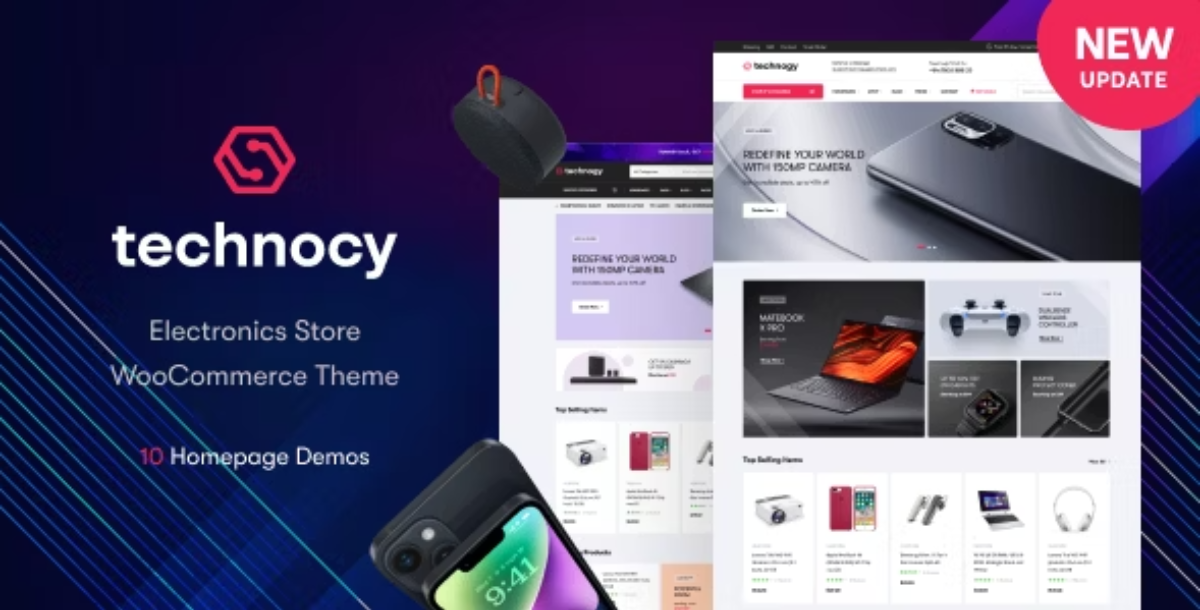 Technocy - Electronics Store WooCommerce Theme