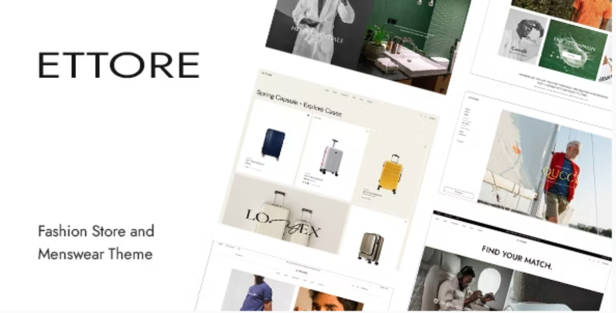 Ettore - Fashion Store and Menswear WooCommerce Theme