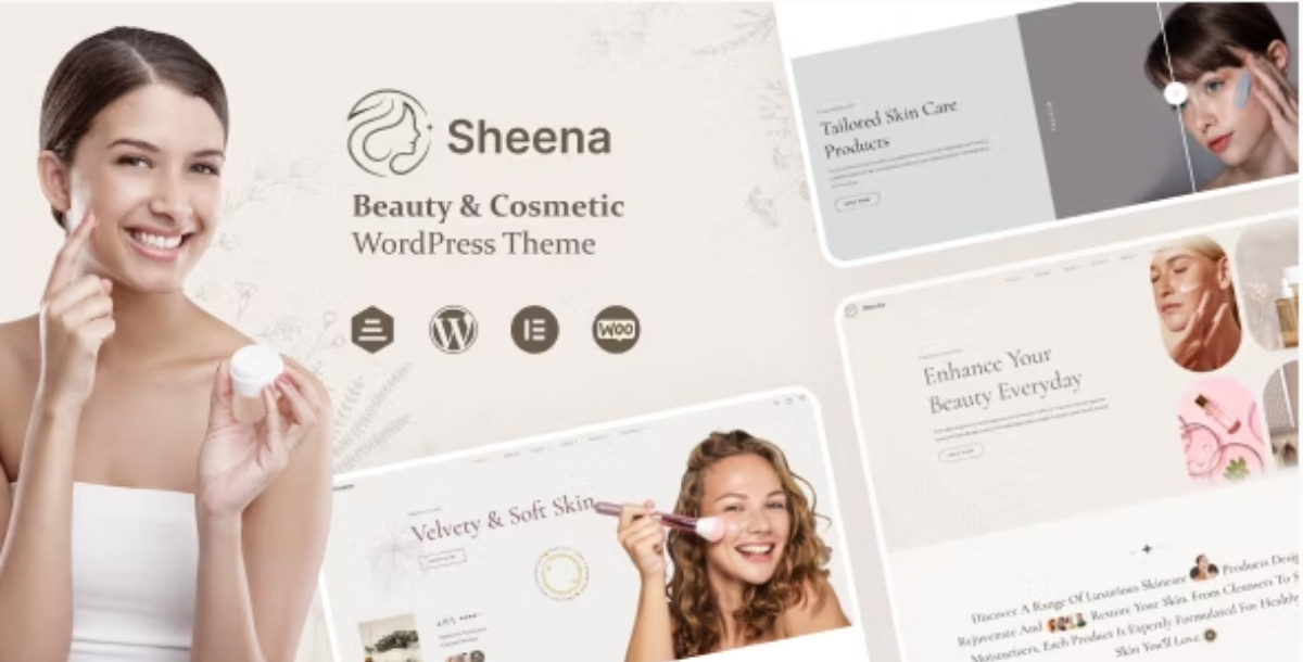 Sheena - Beauty & Cosmetic WooCommerce Theme