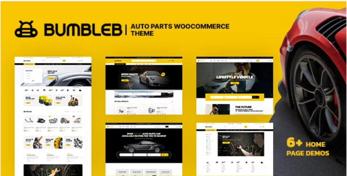 Bumbleb – Auto Parts WooCommerce Theme