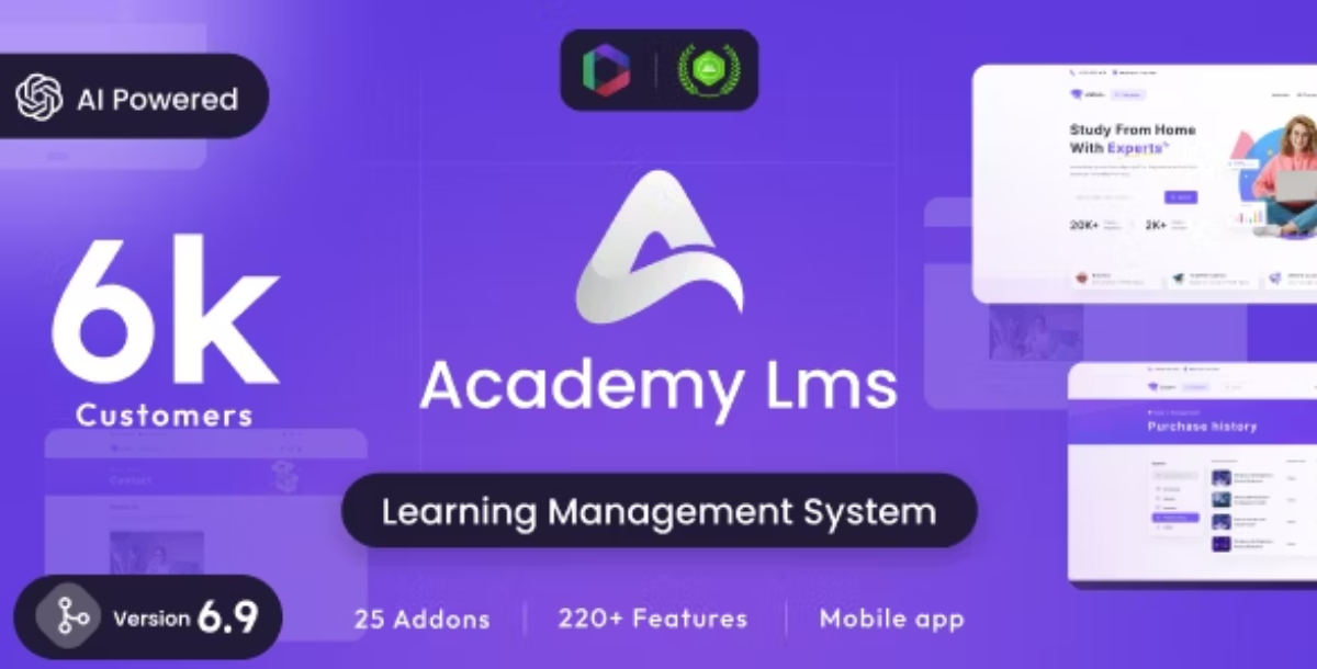 Academy LMS - Learning Management System