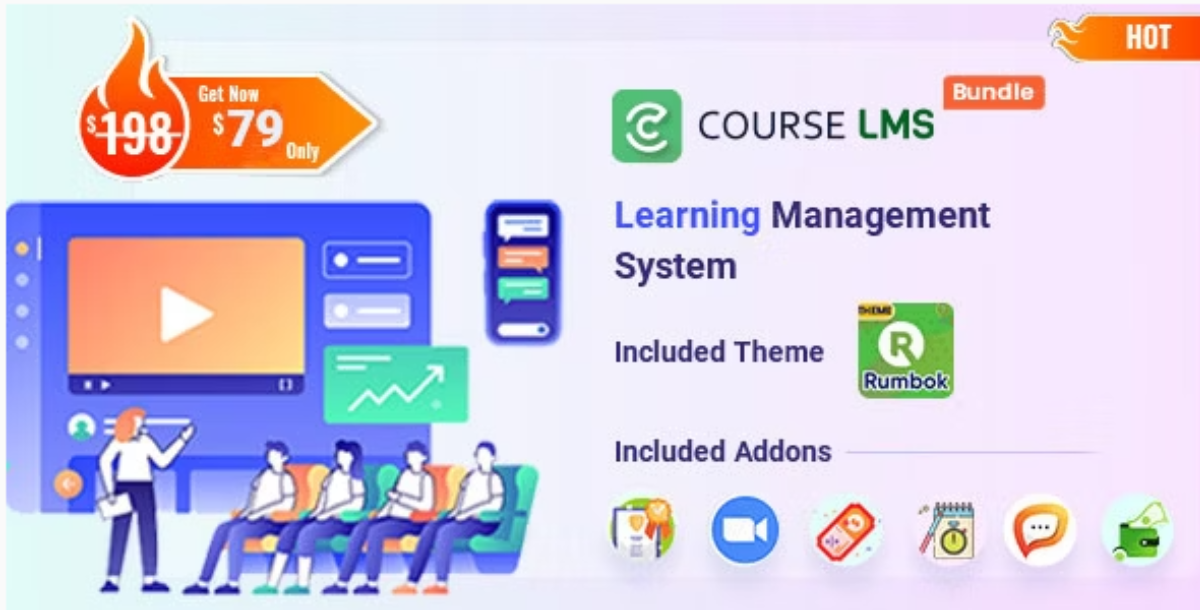 CourseLMS Bundle - Online Learning Management System