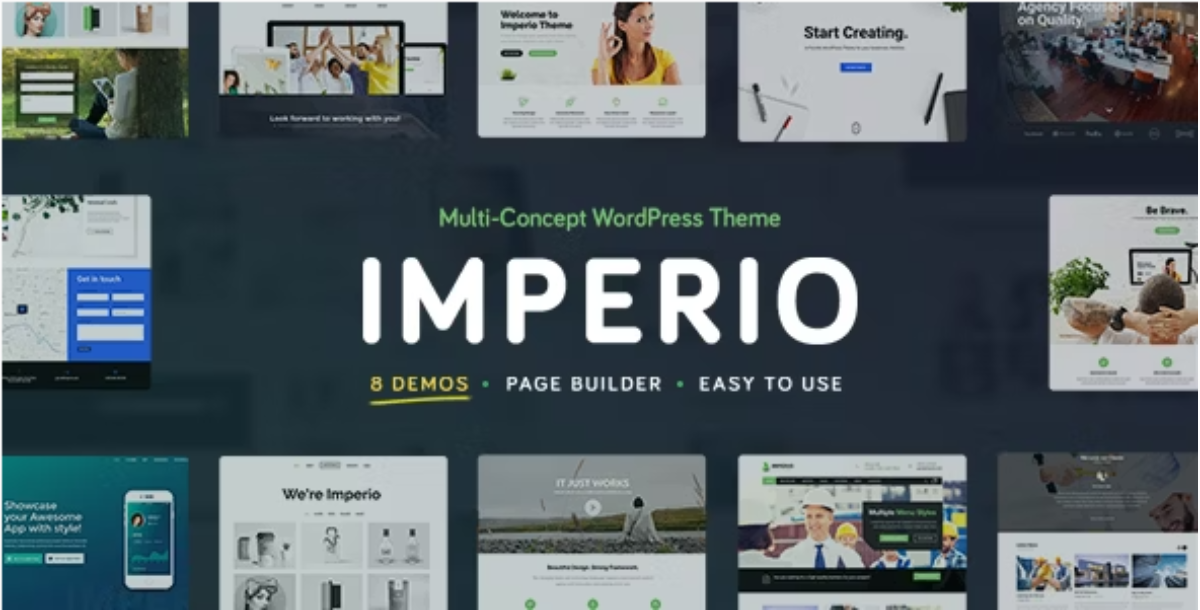 Imperio - Business, E-Commerce, Portfolio & Photography WordPress Theme