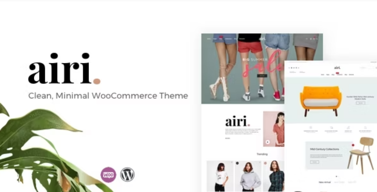 Airi - Clean, Minimal WooCommerce Theme