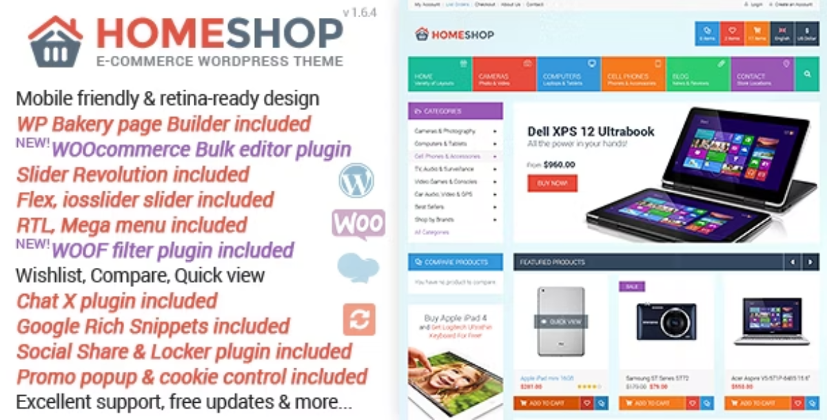 Home Shop - WooCommerce Theme