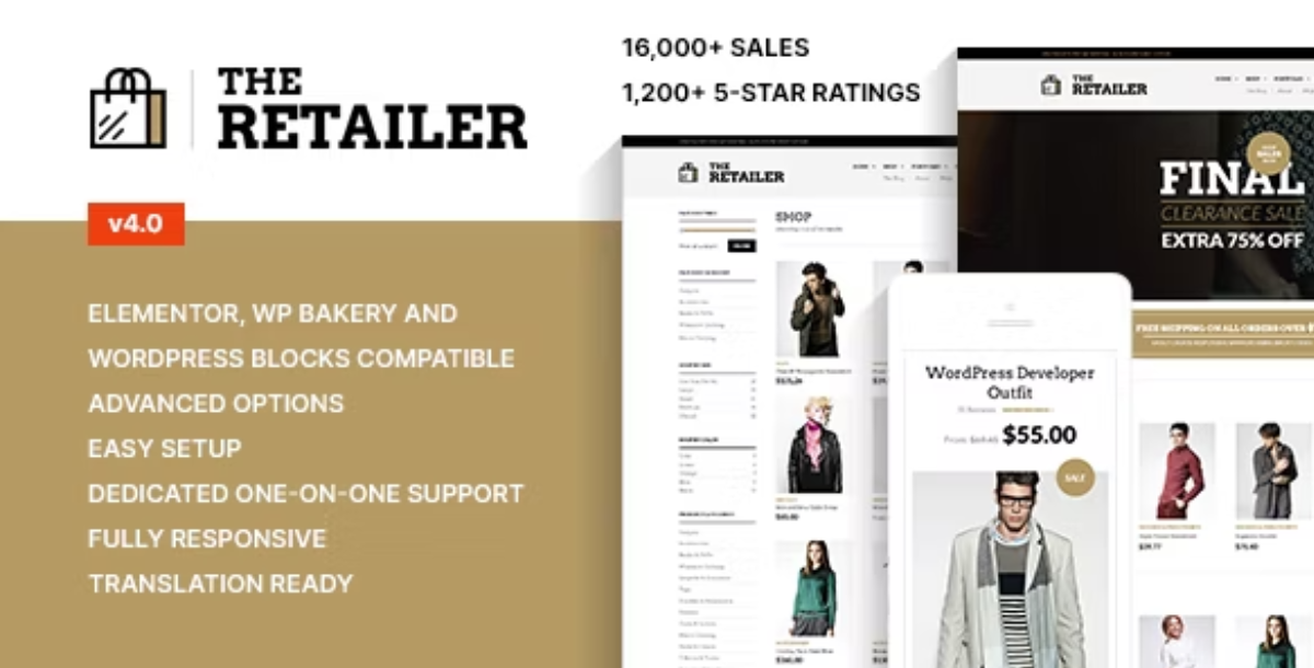 The Retailer - Premium WooCommerce Theme