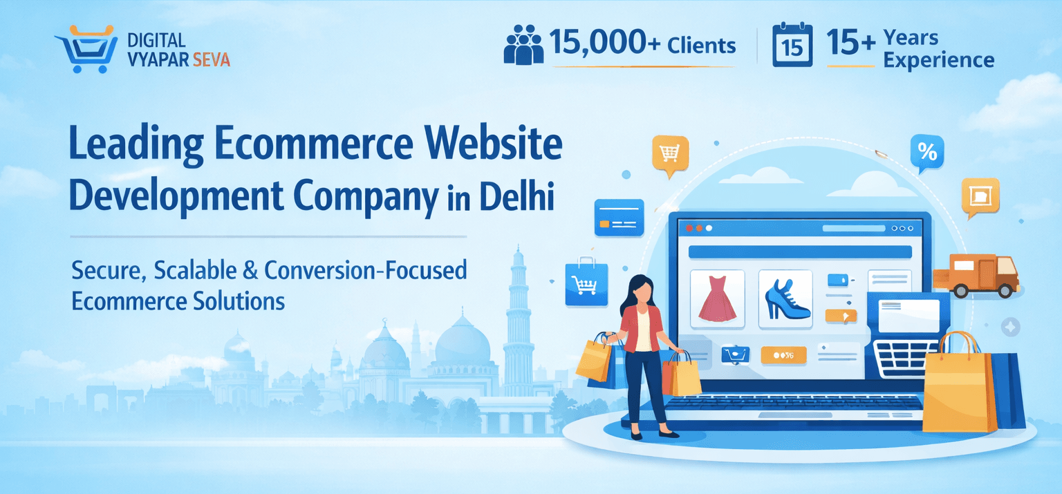 Ecommerce Website Development Company in Delhi