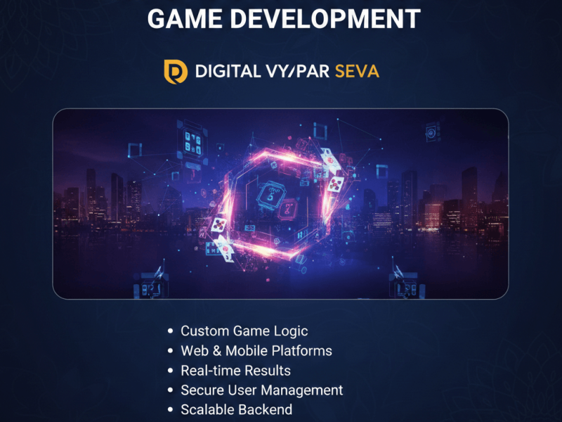 We provide end-to-end Satta Matka game development services for businesses that want dependable and future-ready platforms. Our systems are engineered to support real-time data processing, accurate result declaration, and seamless user management.