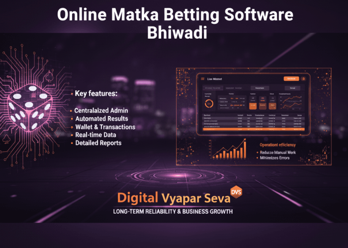 Centralized admin and sub-admin panels Automated result calculation systems User wallet and transaction management Real-time data synchronization Detailed reports and activity logs