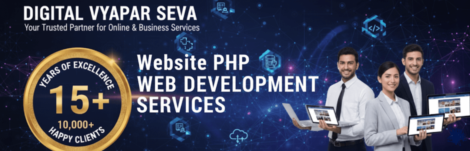PHP Web Development Services 123